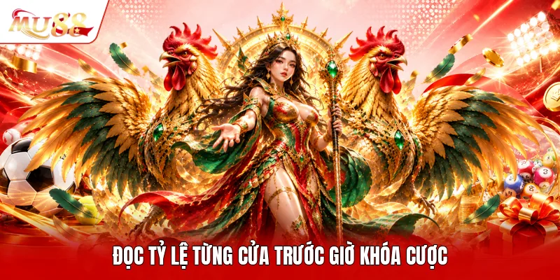 Đọc tỷ lệ từng cửa trước giờ khóa cược
