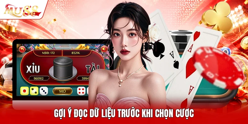 Gợi ý đọc dữ liệu trước khi chọn cược